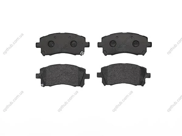 Колодки гальмівні дискові ПЕРЕДН AKEBONO SUBARU FORESTER 2.0 -02,IMPREZA 1.6 2.0,LEGACY -03,OUTBACK P78010 BREMBO P78 010 (фото 1)
