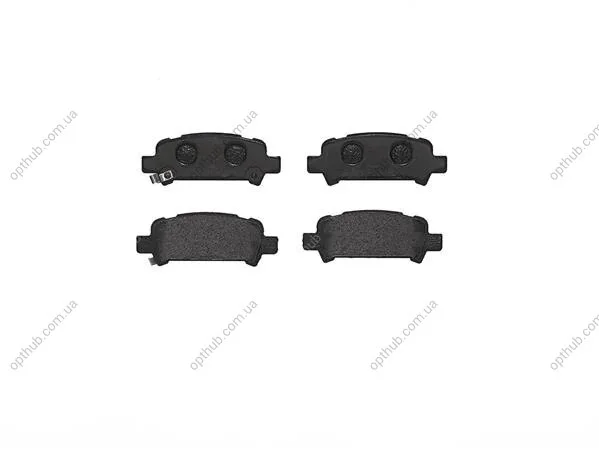 Колодки гальмівні дискові ЗАДН SUBARU IMPREZA 98-, LEGACY 98-03, FORESTER 97- P78011 BREMBO P78 011 (фото 1)