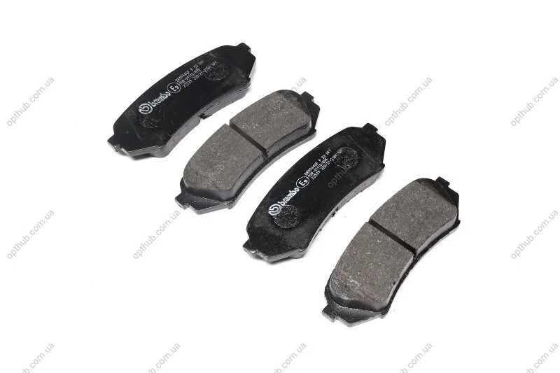 Колодка гальм. диск. TOYOTA LAND CRUISER 100, задн. (вир-во) C.I.U BREMBO P 83 049 (фото 1)