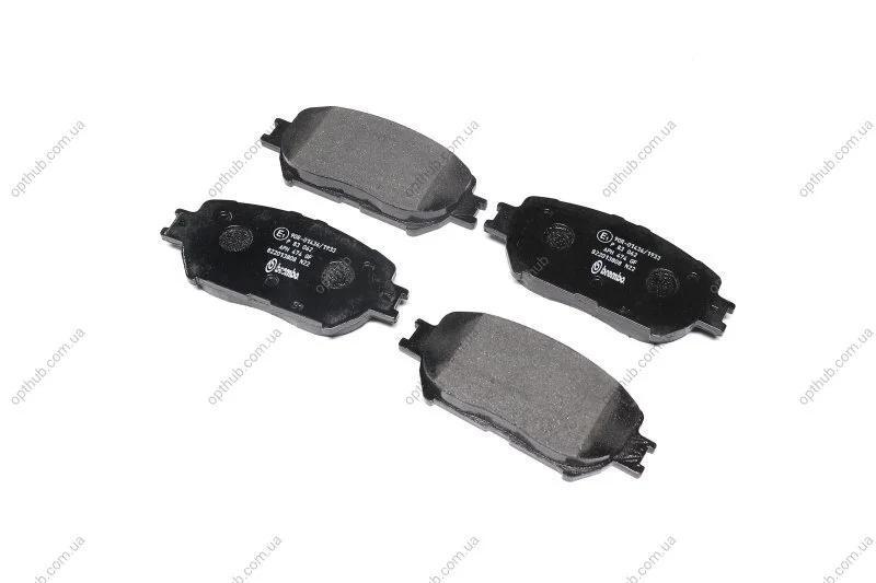 Колодка гальм. диск. TOYOTA CAMRY, передн. (вир-во) C.I.U BREMBO P 83 062 (фото 1)