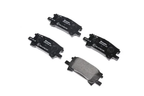 Колодка торм. диск. LEXUS RX, задн. (пр-во) C.I.U BREMBO P 83 068