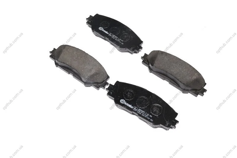 Колодка гальм. диск. TOYOTA AURIS, RAV 4 передн. (вир-во) C.I.U BREMBO P 83 082 (фото 1)