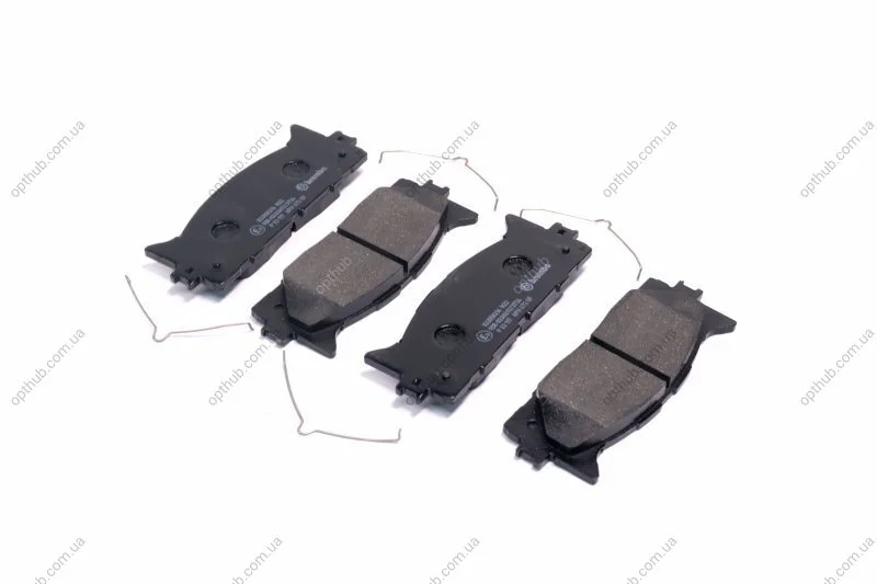 Колодка гальм. диск. TOYOTA CAMRY передн. (вир-во) C.I.U BREMBO P 83 117 (фото 1)