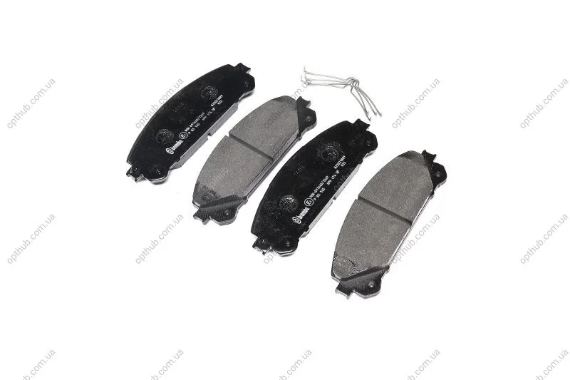 Колодка гальм. диск. LEXUS RX передн. (вир-во) C.I.U BREMBO P 83 145 (фото 1)