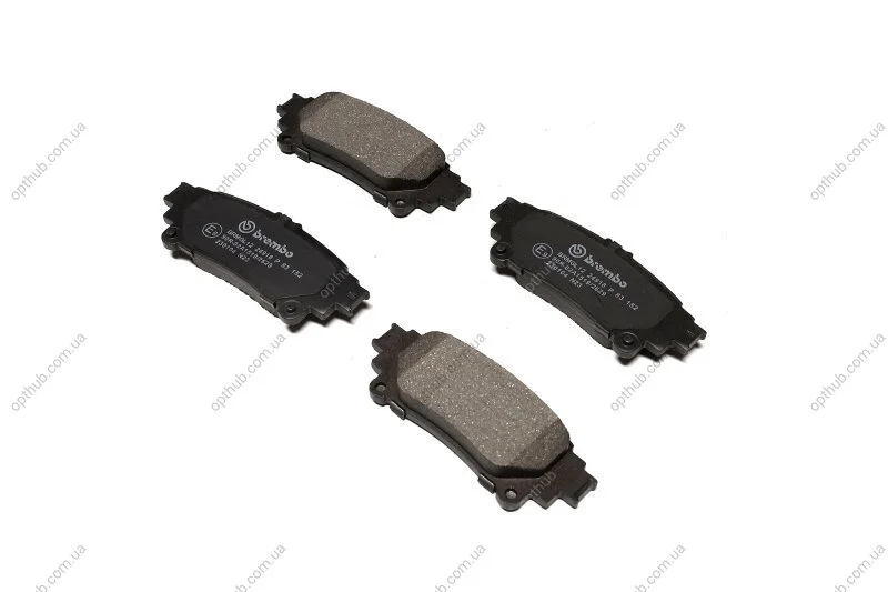 Колодка гальм. диск. LEXUS RX, TOYOTA PRIUS задн. (вир-во) C.I.U BREMBO P 83 152 (фото 1)