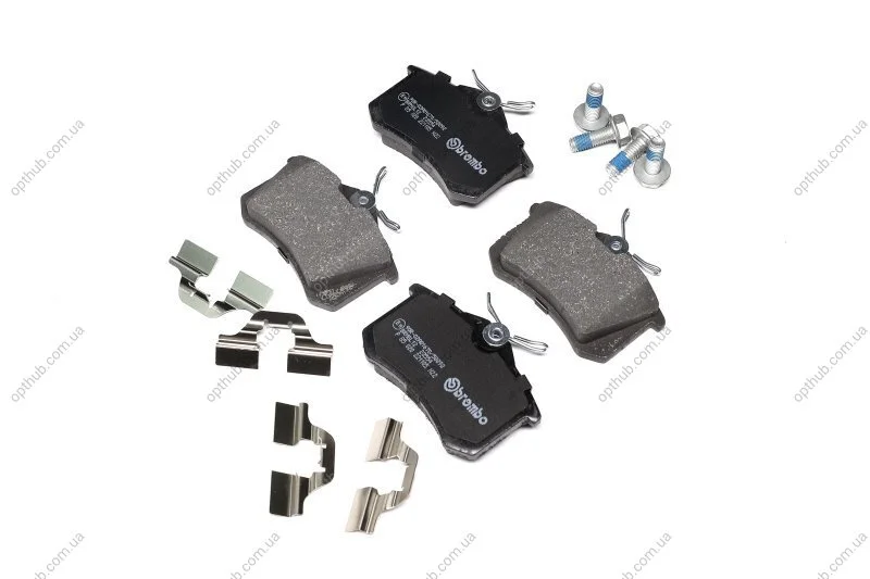 Колодка гальм. диск. PEUGEOT 308, SEAT IBIZA V, VW CADDY задн. (вир-во) C.I.U BREMBO P 85 020 (фото 1)