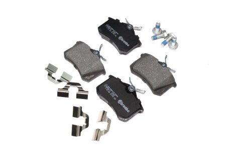 Колодка гальм. диск. PEUGEOT 308, SEAT IBIZA V, VW CADDY задн. C.I.U BREMBO P 85 020