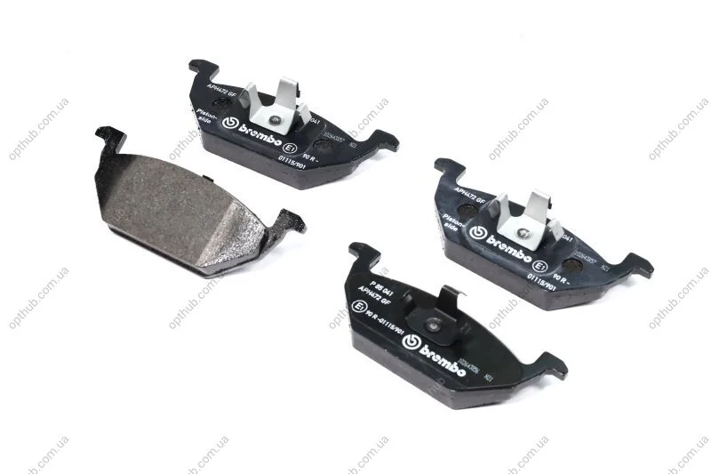 Колодка гальм. диск. AUDI A3, SEAT CORDOBA, SKODA, VW передн. (вир-во) C.I.U BREMBO P 85 041 (фото 1)