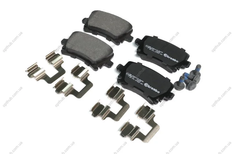 Колодка гальм. диск. AUDI A4, SEAT, SKODA, VW задн. (вир-во) C.I.U BREMBO P 85 073 (фото 1)