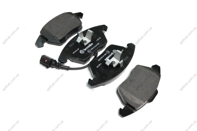 Колодка гальм. диск. AUDI A3, SEAT, SKODA, VW передн. (вир-во) C.I.U BREMBO P 85 075 (фото 1)