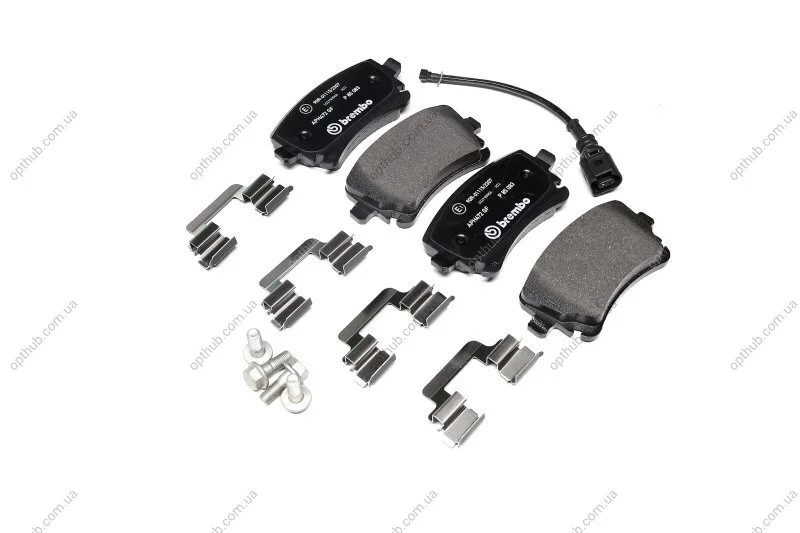 Колодка гальм. диск. VW T5 (7HM), T5 (7HB, 7HJ) задн. (вир-во) C.I.U BREMBO P 85 083 (фото 1)