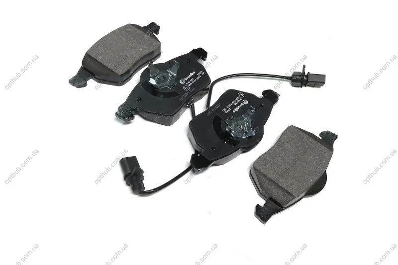Колодка гальм. диск. AUDI A4, A6, SKODA SUPERB, VW PASSAT передн. (вир-во) C.I.U BREMBO P 85 085 (фото 1)