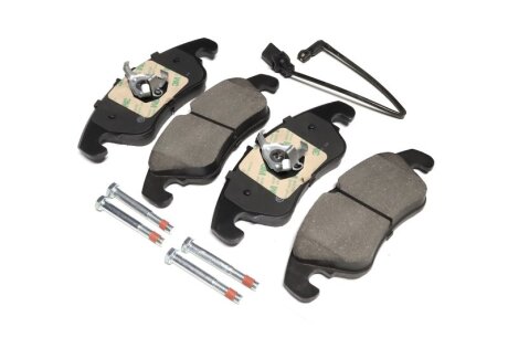 Колодки гальмівні дискові ПЕРЕДН AUDI A4 1.8-3.2 08-,A5 1.8-3.2 07-,Q5 2.0-3.2 08- BREMBO P 85 098