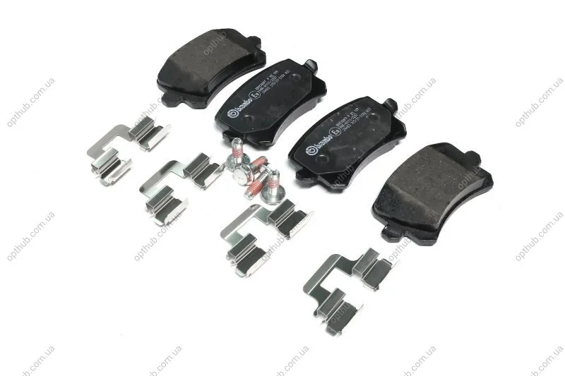 Колодка гальм. диск. AUDI Q3, VW PASSAT, TIGUAN задн. (вир-во) C.I.U BREMBO P 85 109 (фото 1)