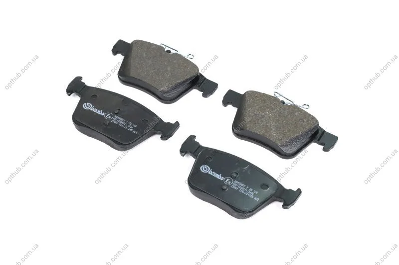 Колодка гальм. диск. VW GOLF VII 2.0 2013,AUDI A3 2012 задн. (вир-во) C.I.U BREMBO P 85 124 (фото 1)