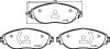 Тормозные колодки дисковые BREMBO P85 166 (фото 1)