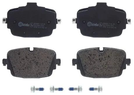 Колодки тормозные дисковые (комплект 4 шт) ЗАДН AUDI A6 C8 (4A2) 02/18-,AUDI A6 C8 AVANT (4A5) 05/18-,AU P85180 BREMBO P85 180