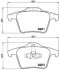 Колодки гальмівні дискові ЗАДН VOLVO XC90 2.5-4.4 02- P86019-ua BREMBO P86 019 (фото 1)