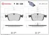 Колодки гальмівні дискові ПЕРЕДН VOLVO XC 60 05/08- P86026-ua BREMBO P86 026 (фото 1)