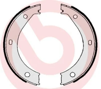 Гальмівні колодки барабанні BREMBO S06 503 (фото 1)