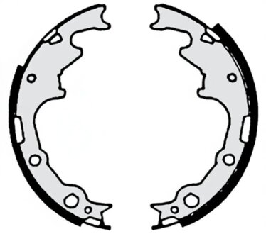 Гальмівні колодки барабанні BREMBO S10 502