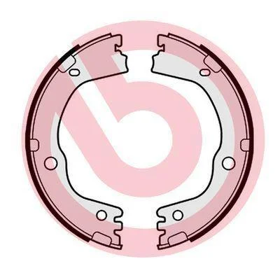 Гальмівні колодки барабанні BREMBO S30543 (фото 1)