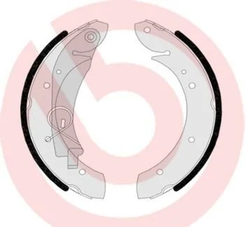 Комплект тормозных колодок BREMBO S61524 (фото 1)