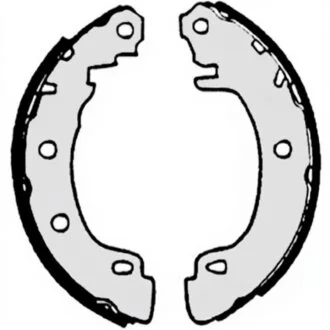 Колодки гальмівні барабанні (комплект 4 шт) BREMBO S68522
