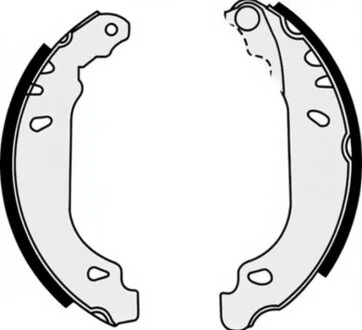 Гальмівні колодки барабанні BREMBO S68 524