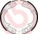 Гальмівні колодки барабанні BREMBO S78 508 (фото 1)