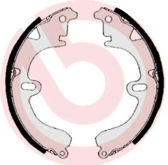 Тормозные колодки барабанные BREMBO S83 506