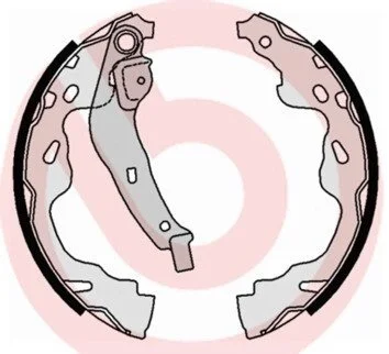 Комплект гальмівних колодок BREMBO S83509 (фото 1)