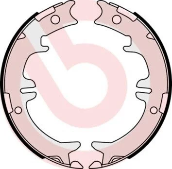 Гальмівні колодки барабанні BREMBO S83 542 (фото 1)