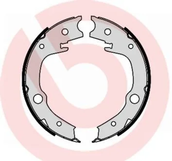 Комплект гальмівних колодок BREMBO S83551 (фото 1)