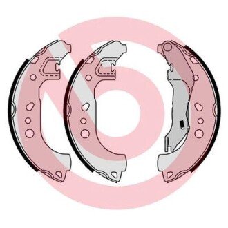 Комплект гальмівних колодок BREMBO S85543