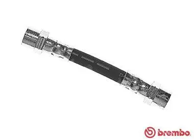 Шланг гальмівний СПЕРЕДУ ЛІВОРУЧ BMW 5 (E39) 11/95-06/03 / BMW 5 TOURING (E39) 01/97-05/04 / BMW 7 (E38 T06033-ua BREMBO T 06 033 (фото 1)