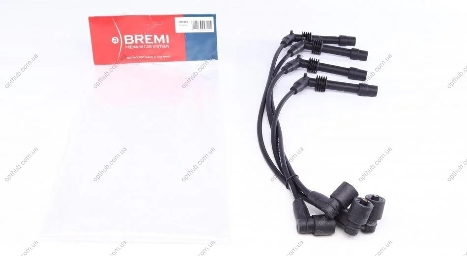 Проводи запалювання Opel Combo 1.6 01-06 (к-кт) UA63 BREMI 300/688 (фото 1)