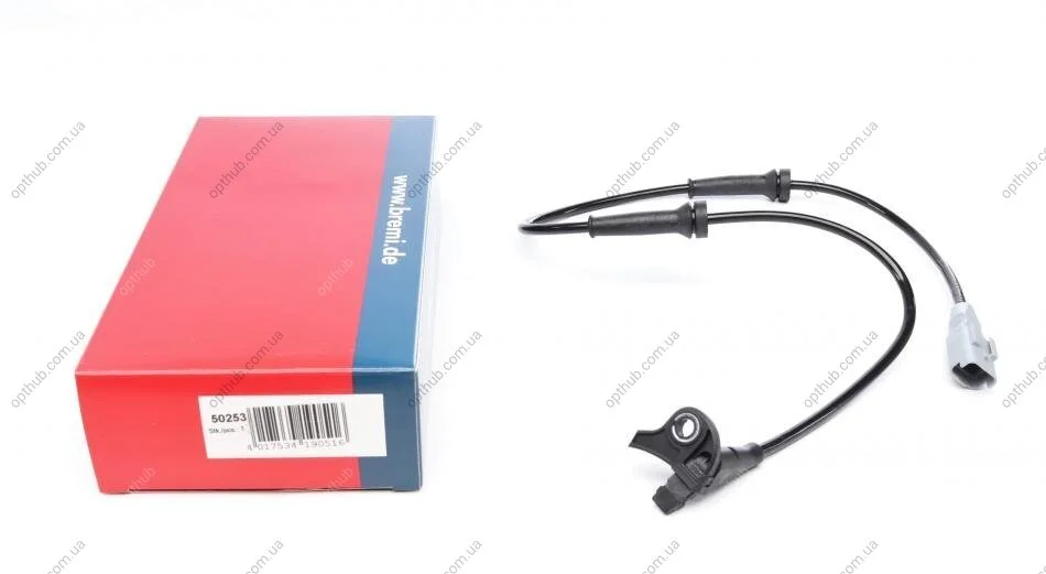 Датчик ABS (передній) Citroen C4 I/II 04- UA63 BREMI 50253 (фото 1)