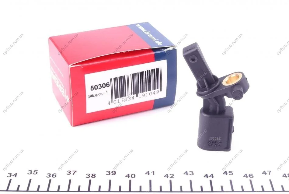 Датчик ABS (задній) Skoda Fabia/VW Polo 1.0-2.0 99- (R) UA63 BREMI 50306 (фото 1)