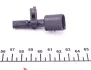 Датчик ABS (передній) VW Touran/Tiguan/Audi A3 12- (R) UA63 BREMI 50324 (фото 3)
