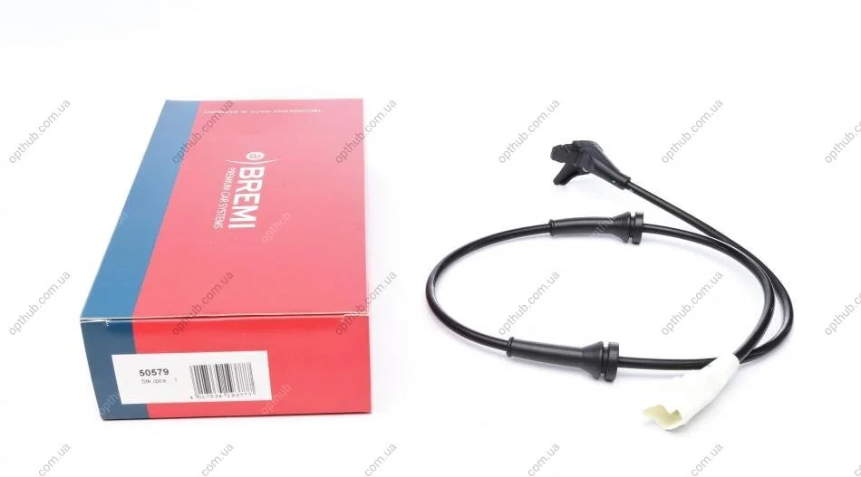 Датчик ABS (передній) Citroen C4 I/Peugeot 307 03-09 UA63 BREMI 50579 (фото 1)
