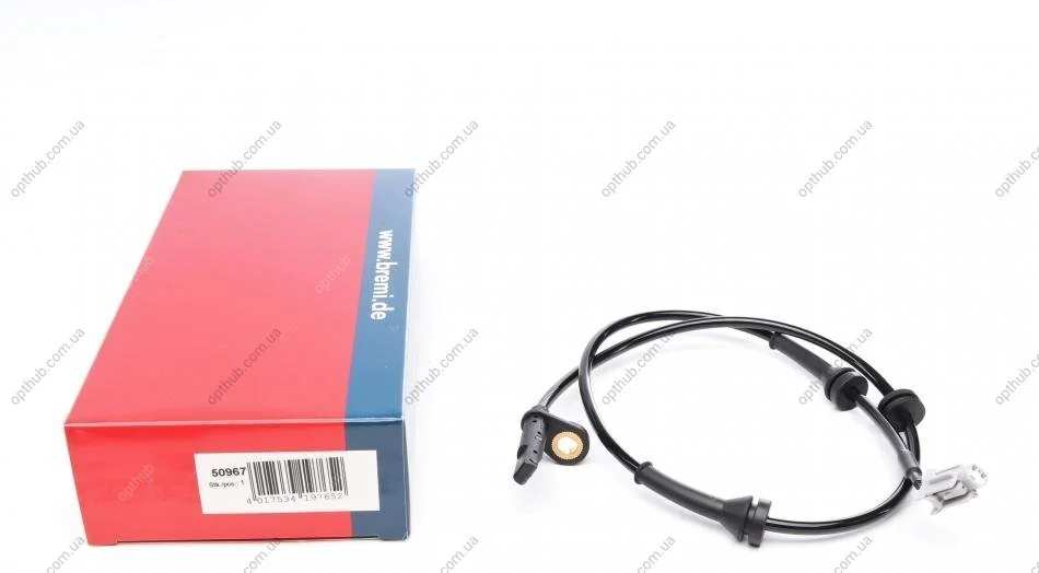 Датчик ABS (передний) Nissan X-trail 2.0 08-13 (opt-om) BREMI 50967 (фото 1)