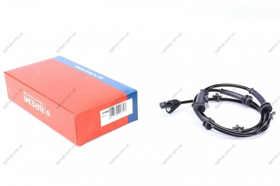 Датчик ABS (задний) Nissan Qashqai 07-13 (opt-om) BREMI 51668 (фото 1)