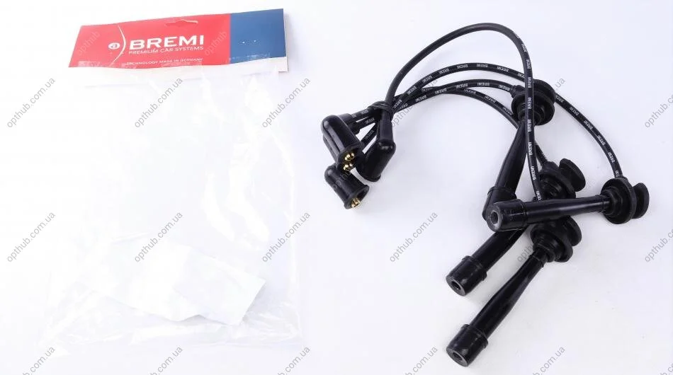 Проводи запалювання Hyundai Accent/Kia Rio 1.4-1.6 94- (к-кт) UA63 BREMI 600/494 (фото 1)