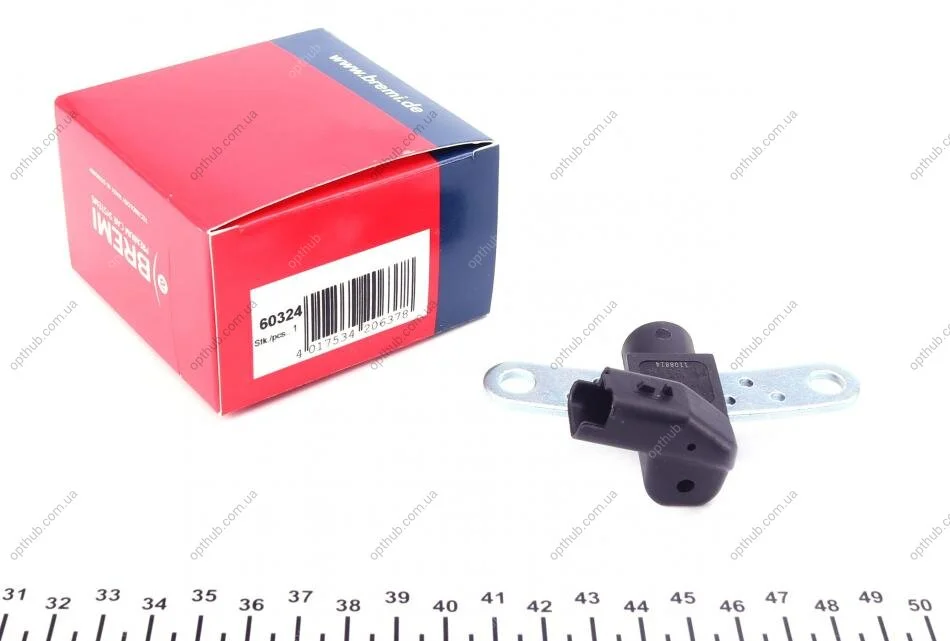 Датчик положення колінвалу Renault Kangoo 1.5dCi 01- UA63 BREMI 60324 (фото 1)