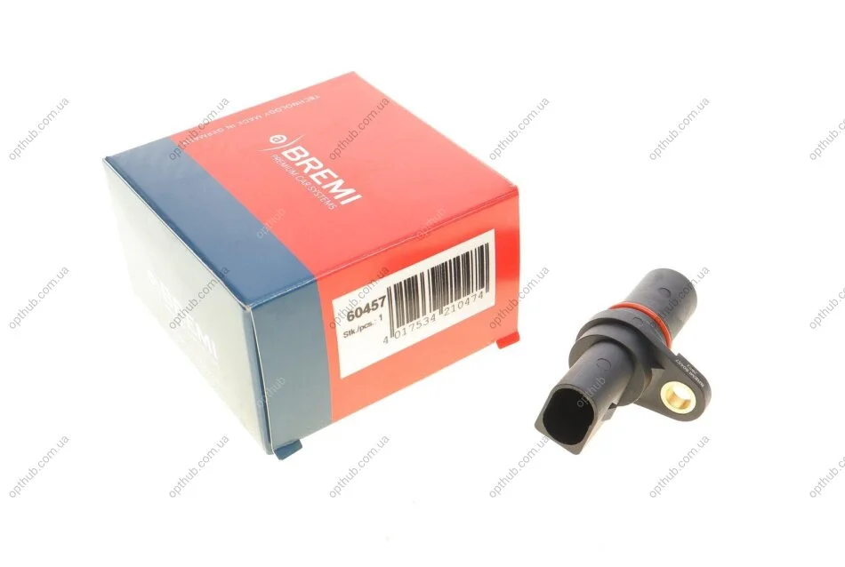 Датчик положення колінвалу Audi A3/A4/A5/Q5/ Skoda Octavia/VW Passat 1.8-2.0 TSI 04- (opt-om) BREMI 60457 (фото 1)
