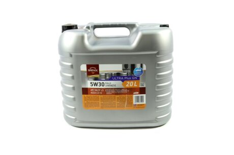 Масло моторн. Ultra Plus GN 5W30 API SN/CF LS (Канистра 20л) BREXOL 48021134645
