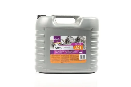 Масло моторн. TRUCK POWERTECH 5W30 CK-4/CJ-4/DPF E6 (Канистра 20л) BREXOL 48021143810
