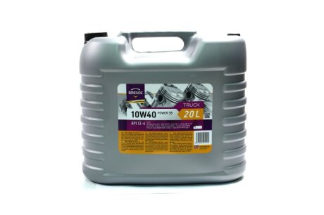 Масло моторн. TRUCK POWER SB LONG LIFE 10W40 CI-4 (Каністра 20л) BREXOL 48391050991