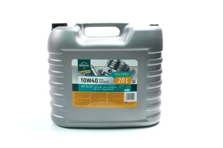 Масло моторн. TECHNO 10W40 SL/CF (Канистра 20л) BREXOL 48391051011